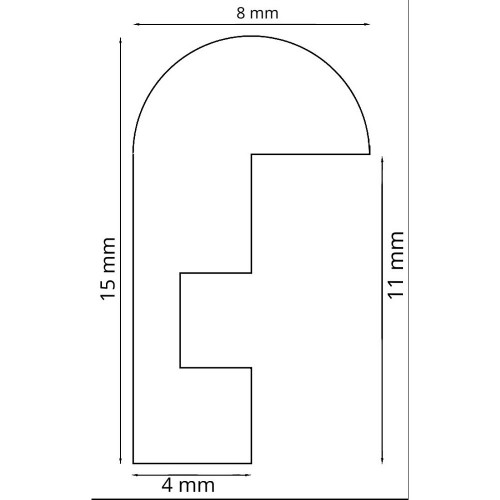45-BL пластиковая рамка 15-20 Hofmann