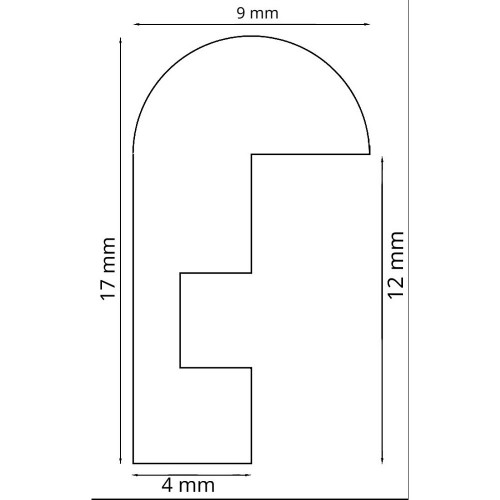 45-R пластиковая рамка 30-40 Hofmann