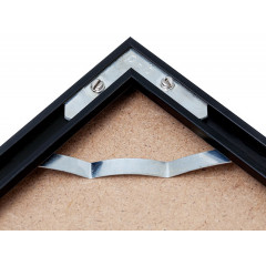 Рамка чёрный 9 мм А0 (84-119) Nielsen (Нельсон) алюминиевая