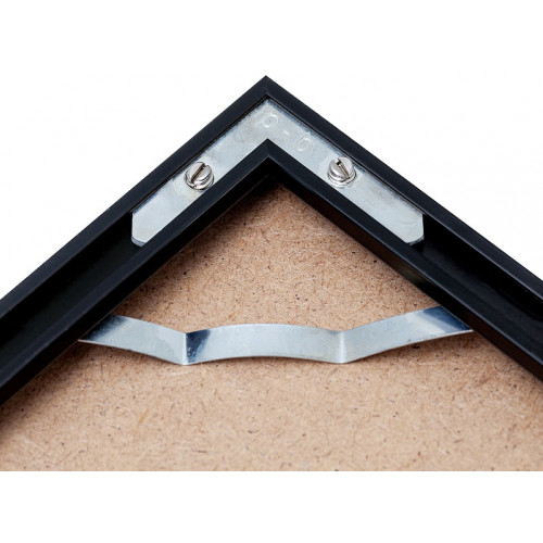 Рамка чёрный 9 мм А0 (84-119) Nielsen (Нельсон) алюминиевая