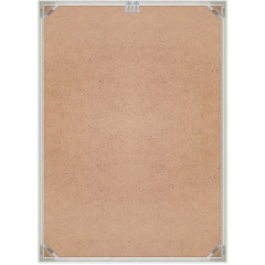 Рамка серебро 9 мм А1 (59-84) Nielsen (Нельсон) алюминиевая