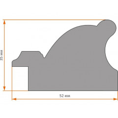 AR-24 пластиковая рамка 30-40