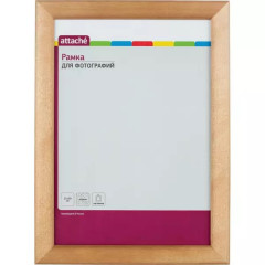 AT-9 Рамка А4 пластик 25 мм светлое дерево