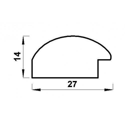 647-77 пластиковая рамка 60-80