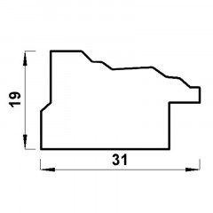 MR-75 пластиковая рамка 40-50
