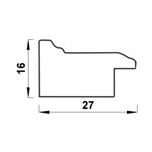 MR-281 пластиковая рамка 20-30