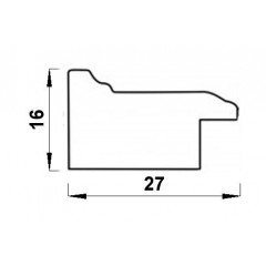 MR-284 пластиковая рамка 20-30