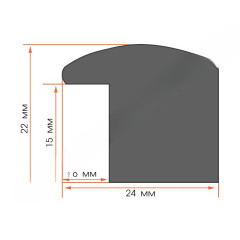 AR-76 пластиковая рамка 30-60