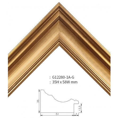 G12280-1A-G деревянная рамка 40-50