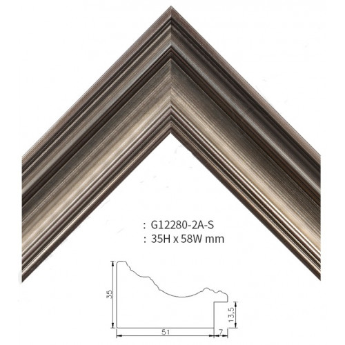 G12280-2A-S деревянная рамка 50-50