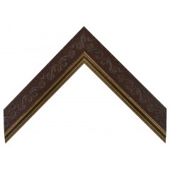 wood-baget-59 багет дерево коричневый