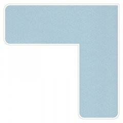 Картон для паспарту голубой D5042L-A, толщина 1 мм