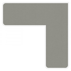 Картон для паспарту Серый (серебро)  D5094L-A, толщина 1 мм