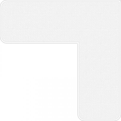 Паспарту для картины цвет белый лён KS0806-A, толщина 1 мм