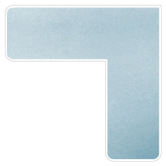 Паспарту для рисунка светло-голубой NS525-A, толщина 1 мм