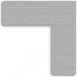 Картон для паспарту, серый (серебро) бархат, NS587-A толщина 1 мм