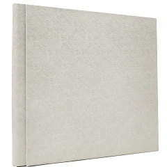 Орнамент-белый кожаный альбом под наклейку